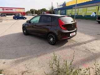 2016 Hyundai Solaris I Рестайлинг, коричневый, 1140000 рублей, вид 5