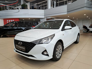2020 Hyundai Solaris II Рестайлинг, белый, 1130000 рублей, вид 1
