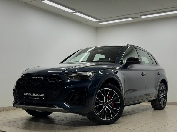 2025 Audi Q5 L 45 TFSI II (FY) Рестайлинг, синий, 5950000 рублей - вид 6