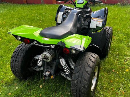 2012 Arctic Cat 450 Series, зелёный, 320000 рублей, вид 3