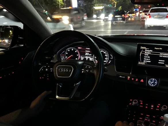 2014 Audi A8 III (D4), чёрный, 3250000 рублей - вид 7