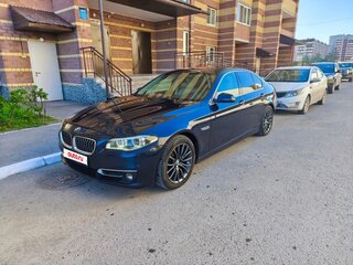 2014 BMW 5 серии 528i xDrive VI (F10/F11/F07) Рестайлинг, синий, 2600000 рублей, вид 1
