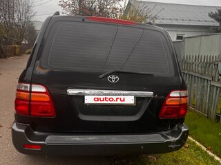 2001 Toyota Land Cruiser 100 Series, чёрный, 1300000 рублей, вид 2