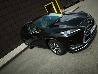 2021 Lexus RX 350 IV Рестайлинг, чёрный, 2795000 рублей, вид 2