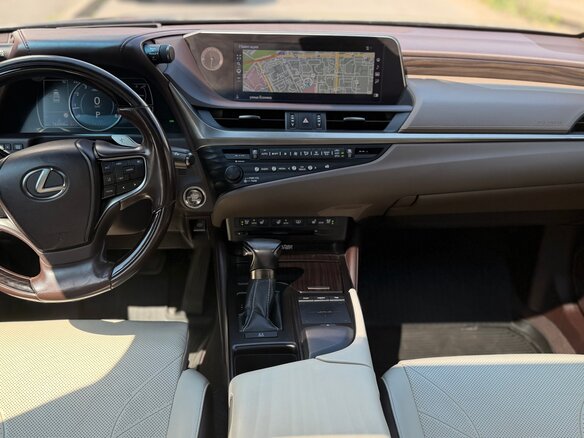 2019 Lexus ES 350 VII, синий, 3400000 рублей - вид 7
