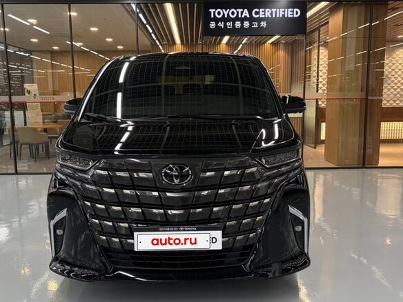 2023 Toyota Alphard IV, чёрный, 10500000 рублей
