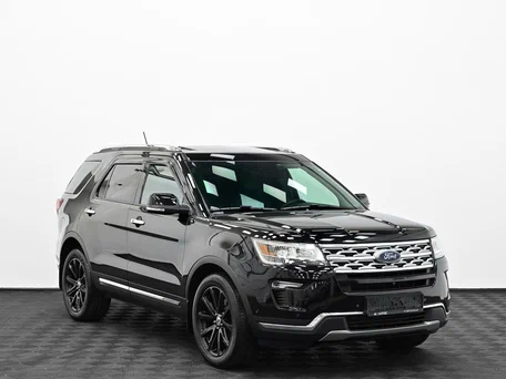 2018 Ford Explorer V Рестайлинг, чёрный, 2355000 рублей, вид 1