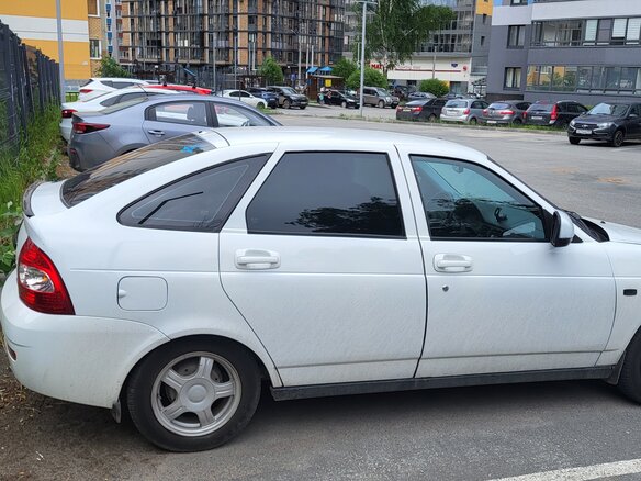 2013 Lada (ВАЗ) Priora I, белый, 450000 рублей - вид 5