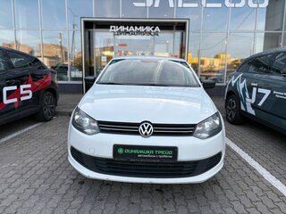 2014 Volkswagen Polo V, белый, 574000 рублей, вид 2