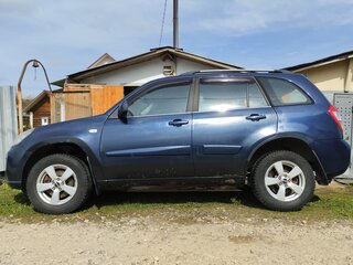 2013 Chery Tiggo (T11) I Рестайлинг (FL), синий, 400000 рублей, вид 4
