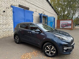 2019 Kia Sportage IV Рестайлинг, синий, 2350000 рублей, вид 5