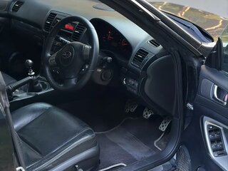 2004 Subaru Legacy IV, чёрный, 1400000 рублей, вид 4