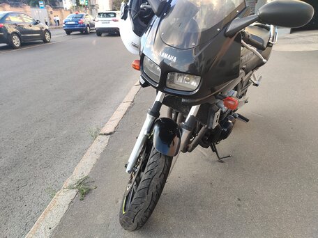 1998 Yamaha FZS600 Fazer, чёрный, 320000 рублей, вид 1