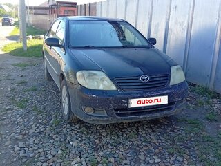 2004 Toyota Corolla IX (E120, E130), чёрный, 400000 рублей, вид 3