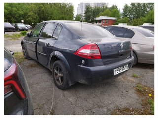 2007 Renault Megane II Рестайлинг, синий, 200000 рублей, вид 2