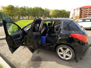 2008 Peugeot 308 I, чёрный, 450000 рублей, вид 5