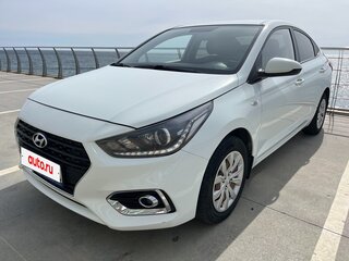 2018 Hyundai Solaris II, белый, 1290000 рублей, вид 5