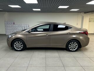 2014 Hyundai Elantra V (MD) Рестайлинг, коричневый, 1152000 рублей, вид 4