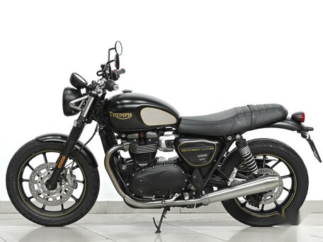 2021 Triumph Street Twin, чёрный, 799000 рублей, вид 5