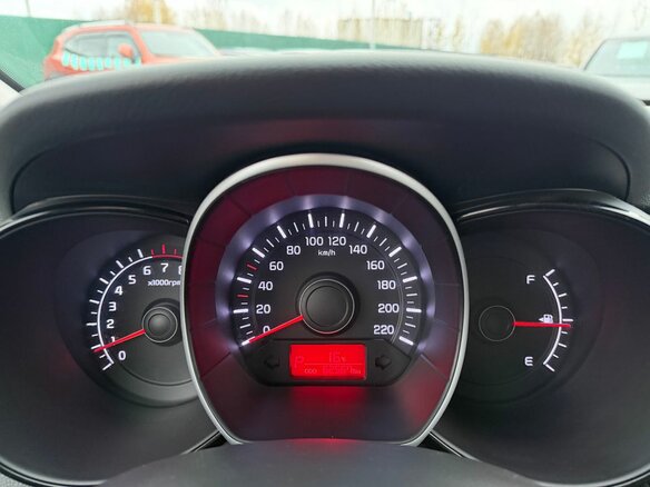 2013 Kia Rio 4-speed III, синий, 965000 рублей - вид 9