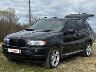 2003 BMW X5 3.0i I (E53), чёрный, 850000 рублей, вид 2