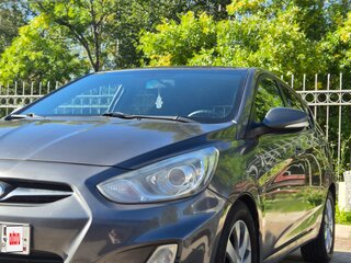 2011 Hyundai Solaris I, чёрный, 510000 рублей, вид 1