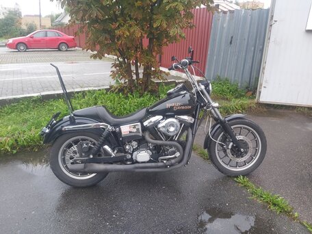 1997 Harley-Davidson Dyna Low Rider, чёрный, 720000 рублей, вид 1