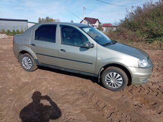 2010 Renault Logan I Рестайлинг, бежевый, 315000 рублей, вид 2