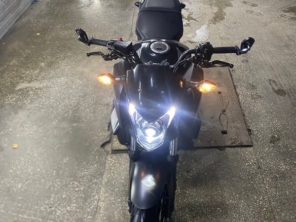 2014 Honda CB 650F, чёрный, 720000 рублей