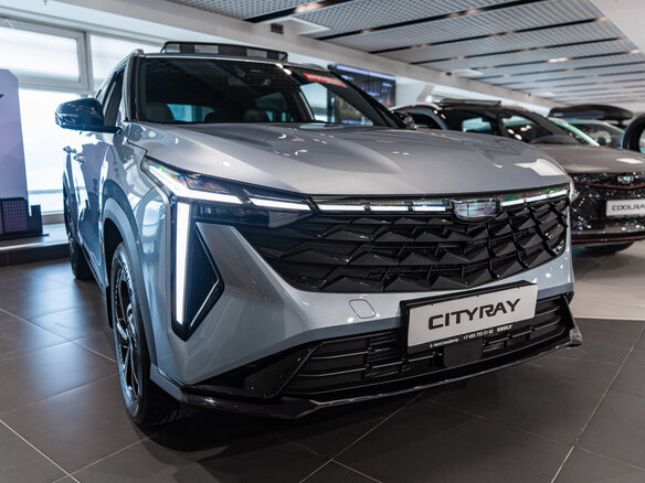 2026 Geely Cityray, голубой - вид 1