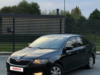2017 Skoda Rapid I Рестайлинг, чёрный, 770000 рублей, вид 1