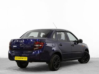 2013 Lada (ВАЗ) Granta I, синий, 399000 рублей, вид 4