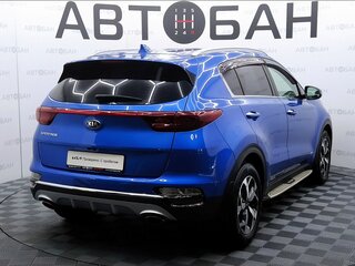 2019 Kia Sportage IV Рестайлинг, синий, 2119000 рублей, вид 3