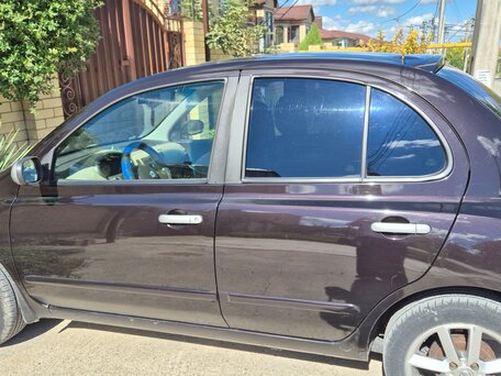 2008 Nissan Micra III (K12), фиолетовый, вид 3