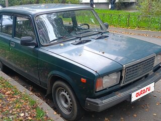 2006 Lada (ВАЗ) 2107, зелёный, 140000 рублей, вид 2