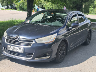 2013 Citroen C4 II, синий, 350000 рублей, вид 2