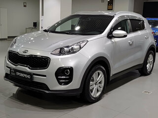 2017 Kia Sportage IV, серебристый, 1898000 рублей, вид 1