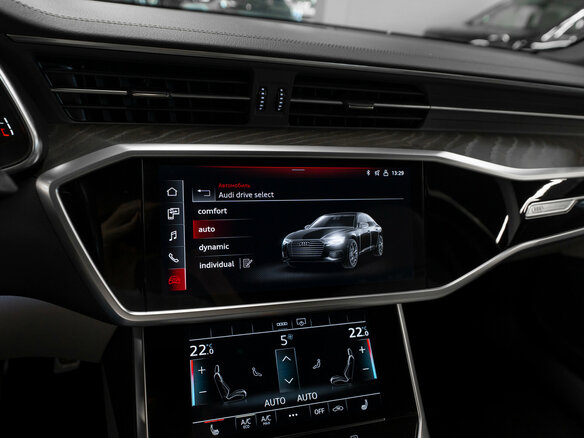 2021 Audi A6 40 TDI V (C8), чёрный - вид 18