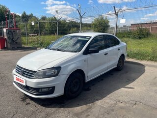 2018 Volkswagen Polo V Рестайлинг, белый, 600000 рублей, вид 1