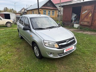 2013 Lada (ВАЗ) Granta I, серебристый, 320000 рублей, вид 2