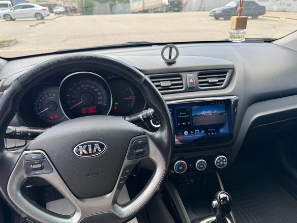 2013 Kia Rio 4-speed III, чёрный, 949000 рублей - вид 15