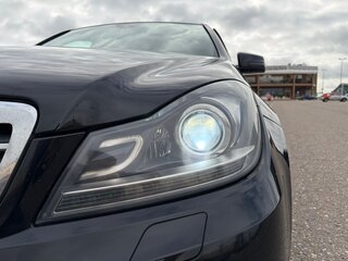 2011 Mercedes-Benz C-Класс 180 III (W204) Рестайлинг, чёрный, 1270000 рублей, вид 2