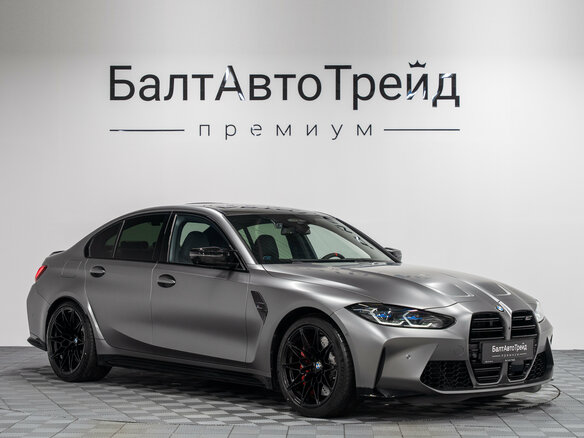 2024 BMW M3 Competition Package VI (G80) Рестайлинг, серый, 14490000 рублей - вид 5