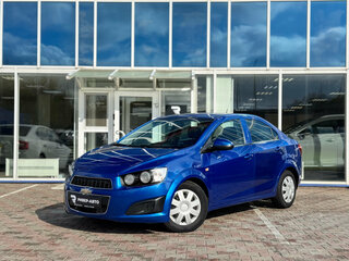 2012 Chevrolet Aveo II, синий, 540000 рублей, вид 1