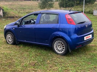 2008 Fiat Punto III Grande Punto, синий, 350000 рублей, вид 4
