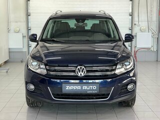 2014 Volkswagen Tiguan I Рестайлинг, синий, 1549000 рублей, вид 2