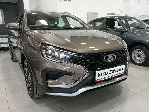 2026 Lada (ВАЗ) Vesta SW Cross I Рестайлинг (NG), коричневый - вид 2