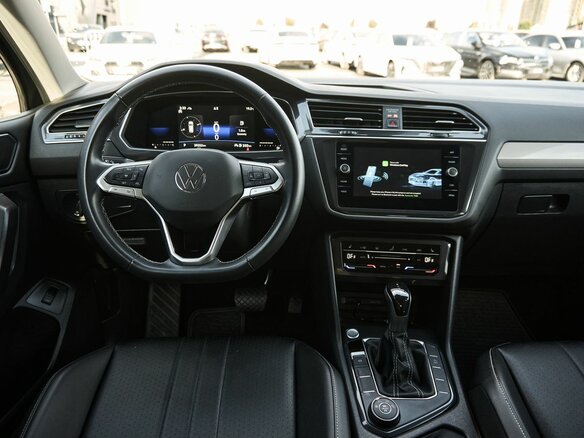 2021 Volkswagen Tiguan Allspace II Рестайлинг, чёрный - вид 7