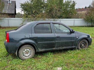 2007 Renault Logan I, чёрный, 300000 рублей, вид 5