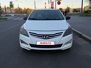 2016 Hyundai Solaris I Рестайлинг, белый, 420000 рублей, вид 2